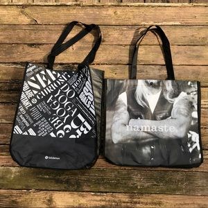 Lululemon Shopping Tote Bags
